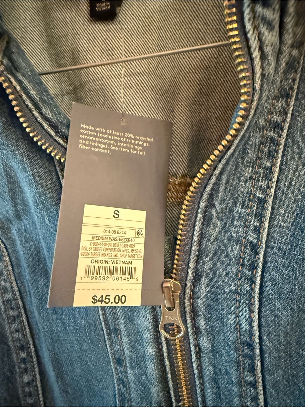 Universal Thread Blue Denim Mini Dress - Picture 5 of 6